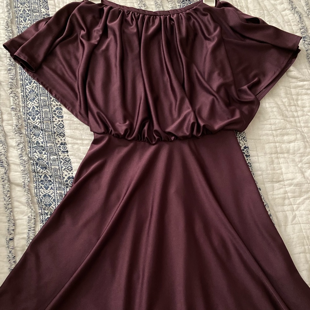 Vintage 70’s satin dancing dress